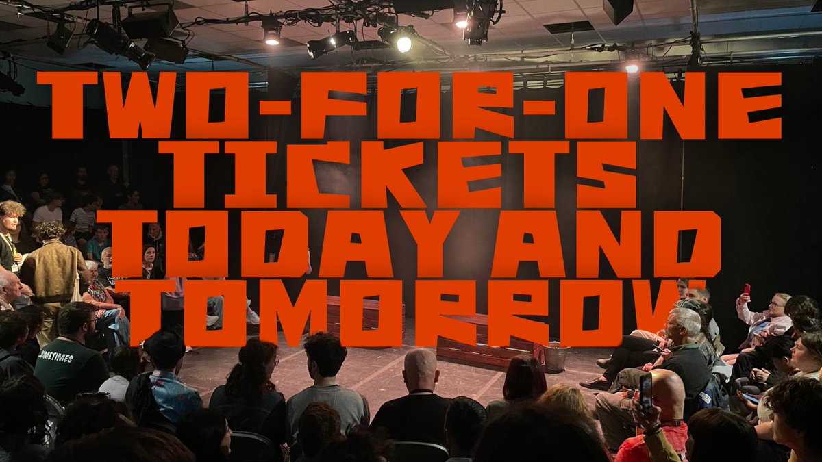 THE HORSE RIDES AT 1PM - READY TO FIGHT?

Book 2 for 1 tickets today and tomorrow for Burning Down the Horse - selling fast so get them while you can!!

Together - we can defeat Troy!!

tickets.edfringe.com/whats-on/burni…

#EdFringe24 #2for1 #unleashyourfringe #edfringe