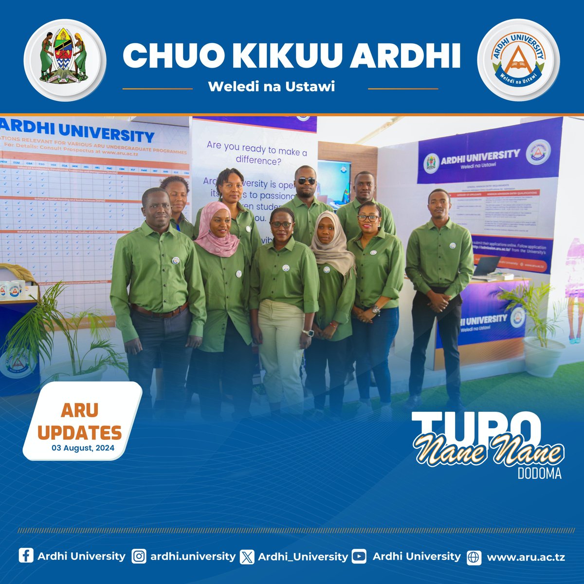 Ardhi University (@aru_university) on Twitter photo 