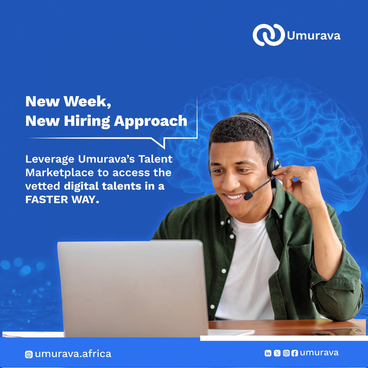 Umurava_'s tweet image. New week, New Hiring Approach!

Do you need  a Faster Way to hire the Talent ? Let’s talk via marketplace@umurava.africa

#fasthiring #Talentmarketplace #TopTalentAccess