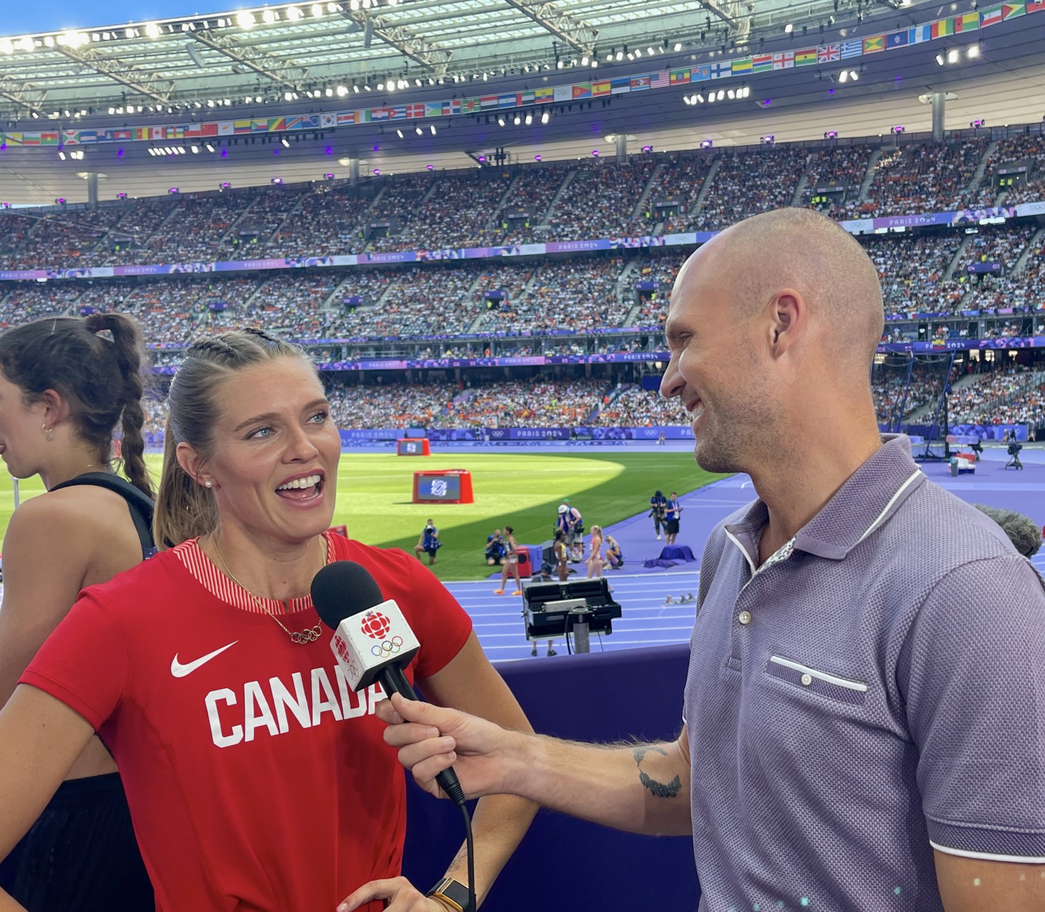 Devin Heroux on X: QUALIFIED 🇨🇦Alysha Newman qualifies for the womens  Olympic pole vault final. Shes brimming with confidence and just told me  she feels something special could happen here in Paris.