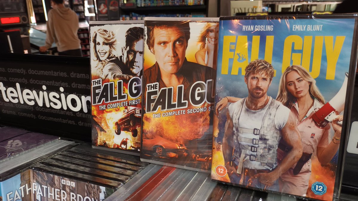 hmvBelfast's tweet image. #NewReleaseMonday
The new movie version of #FallGuy is out now
Catch up with the excellent original 19080s TV show also instock now