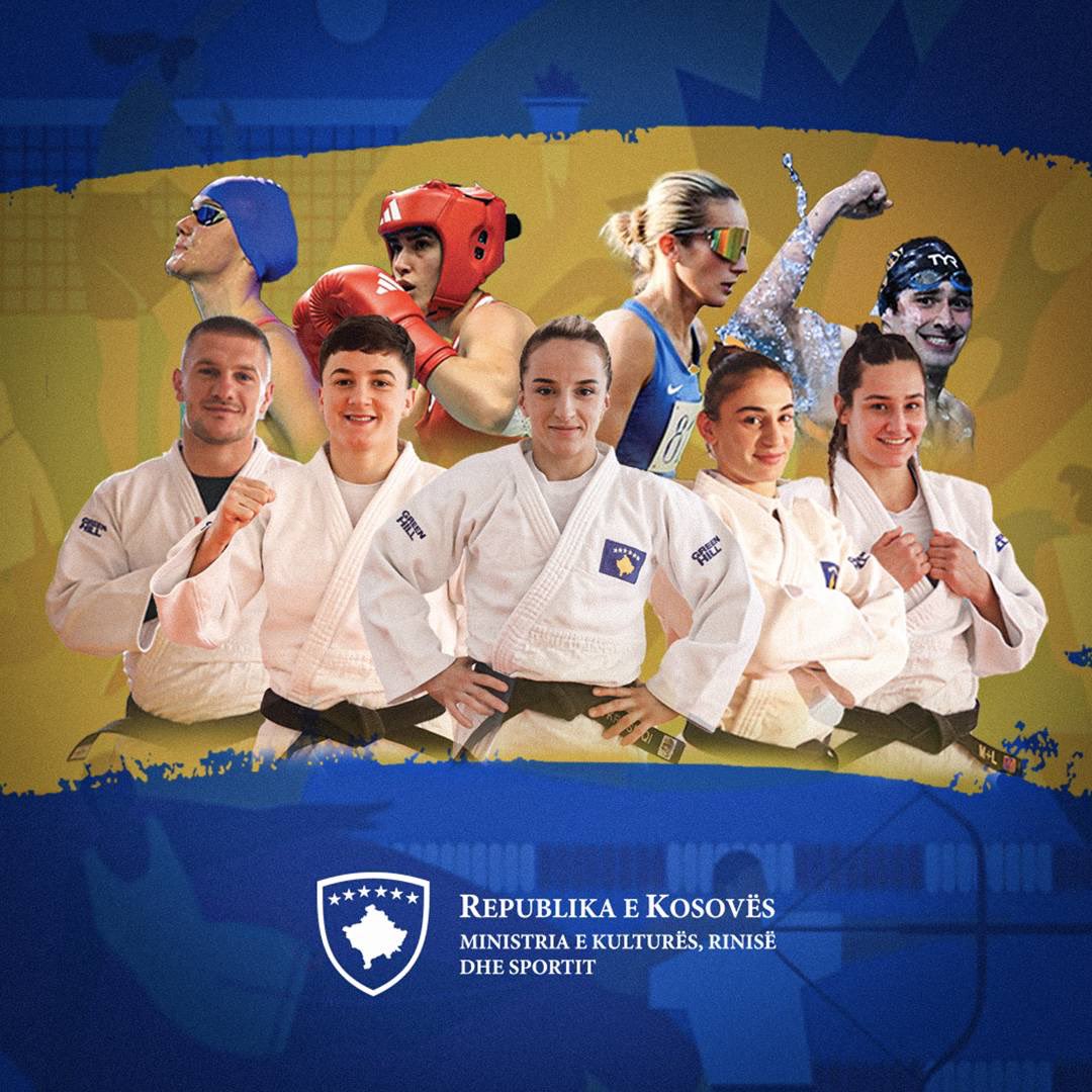 Ju ftojmë në pritjen shtetërore organizuar nga MKRS për nder të kampionëve dhe ekipit tonë olimpik të cilët kanë përfaqësuar Kosovën me krenari në Lojërat Olimpike në Paris 2024! 

📅 6 gusht, ora 19:00
📍 Sheshi "Xhorxh Bush", Prishtinë