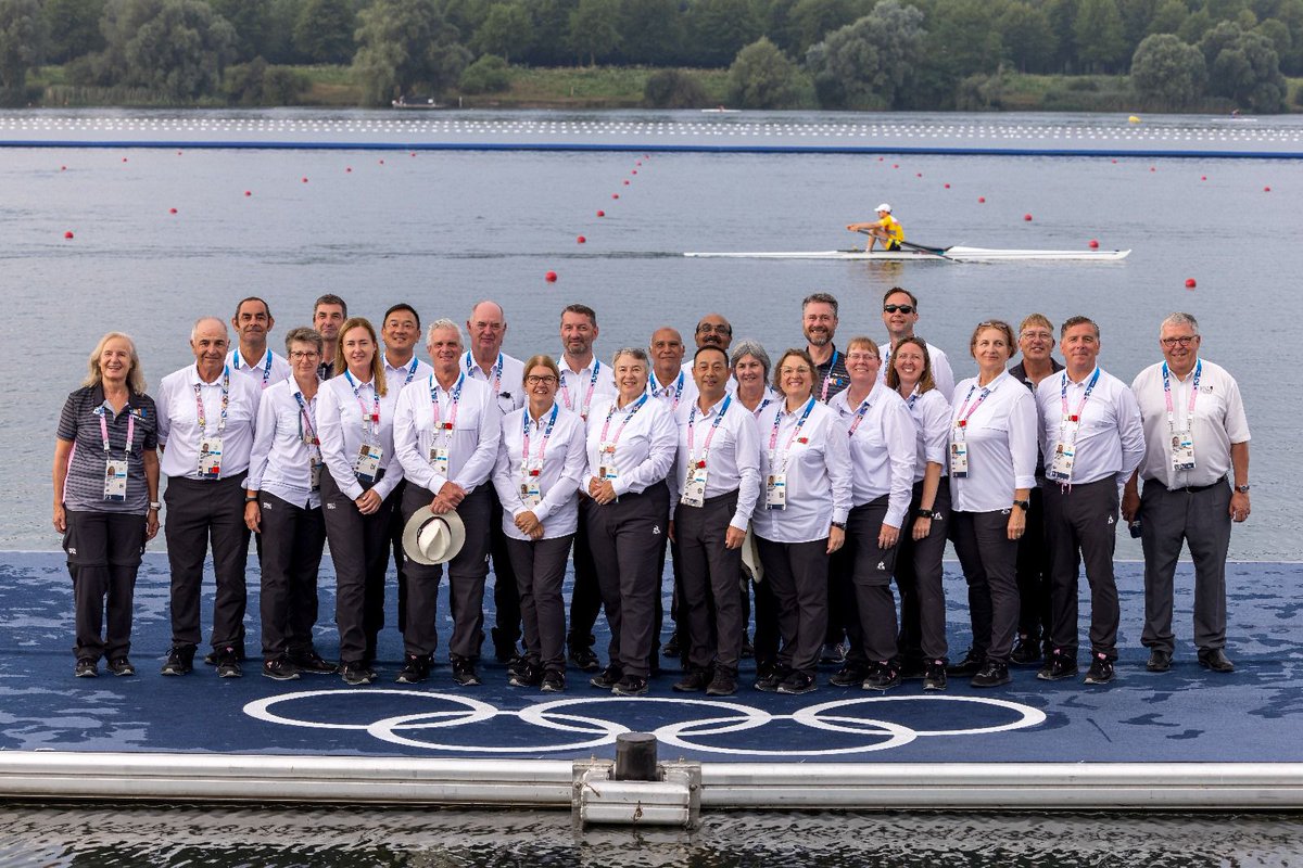 A privilege &amp; joy of a lifetime to umpire as one of 9 women on the 20 strong International Jury with support of <a href="/WorldRowing/">World Rowing</a> Umpire Commission. We manage the boating zone, control the start, observe racing, record finish, collaborate with many &amp; generally aim to be invisible.