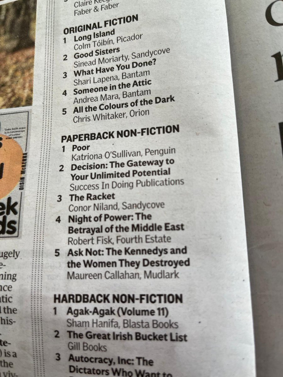 62 weeks ago, Poor, came out. Its still at the top of the irish charts since, over 40 weeks at no.1-my hope was to help people understand the far-reaching impact of poverty &amp; trauma. To challenge the meritocracy

There is always hope, there is always something you can do to help