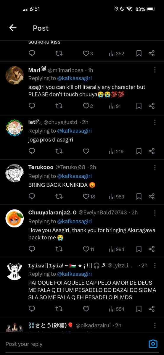 god you people are so fucking annoying stop telling the guy how to write his own damn series