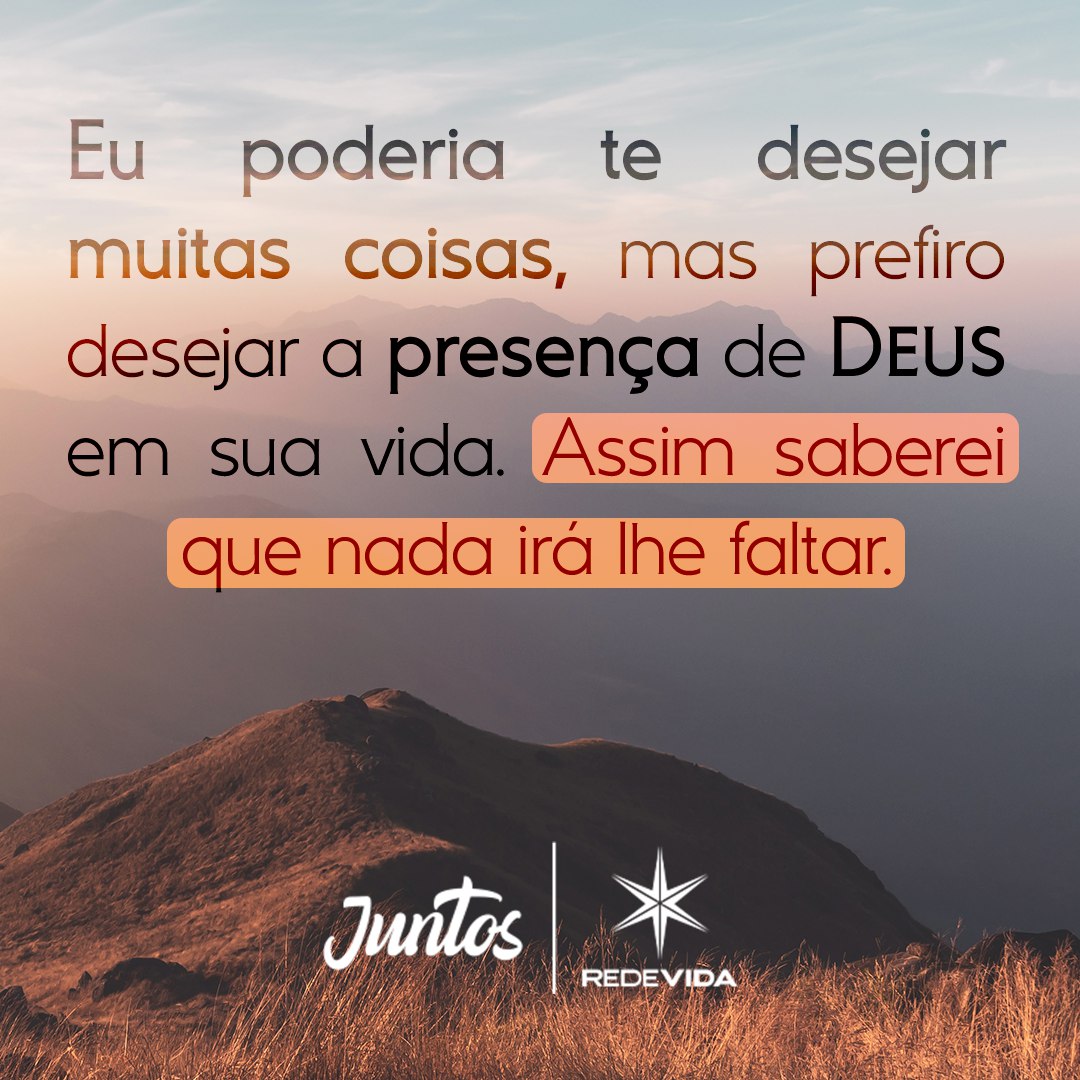 juntos_redevida's tweet image. Eu poderia te desejar muitas coisas, mas prefiro desejas a presença de Deus em sua vida.
Assim saberei que nada irá lhe faltar.❤️🙏🏼

#Jesus #Deus #abencoado #juntos