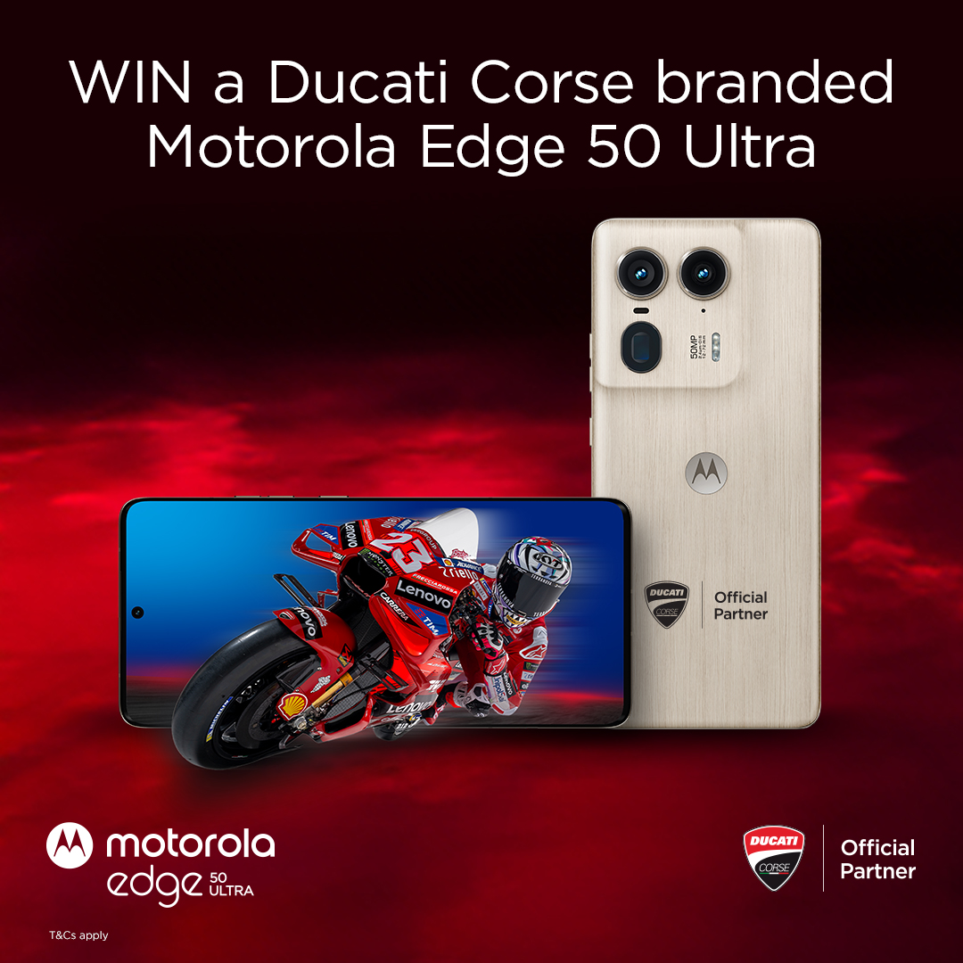 Motorola UK tweet media