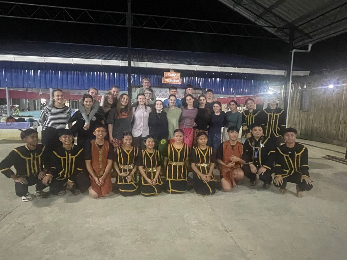 WoodkirkAcademy's tweet photo. Team Borneo is embracing the beat of tradition at Camp Narawang!
From mastering traditional dances to playing instruments, we're diving deep into cultural treasures.
#BorneoAdventure https://t.co/X23pzbOV3P