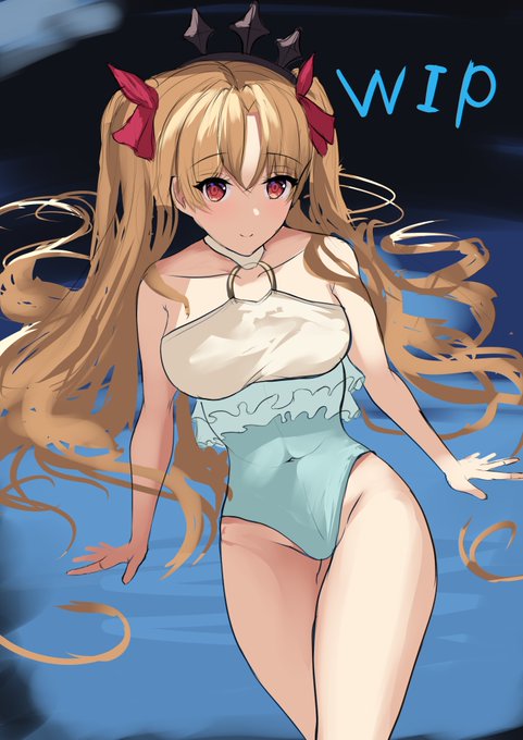 水着エレシュキガル
#FGO #FGO好きと繋がりたい 