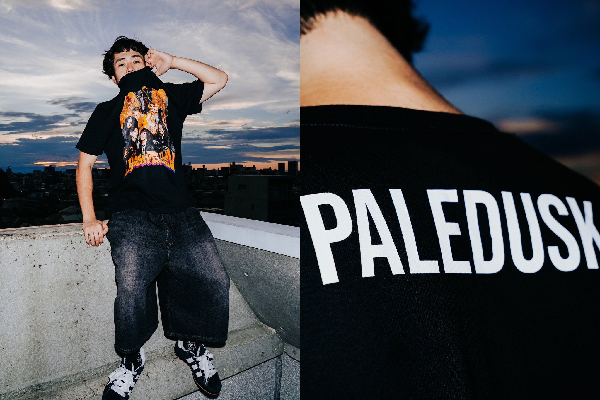 Amazon.co.jp: Paledusk PD HEROS Tシャツ Lサイズ : ファッション