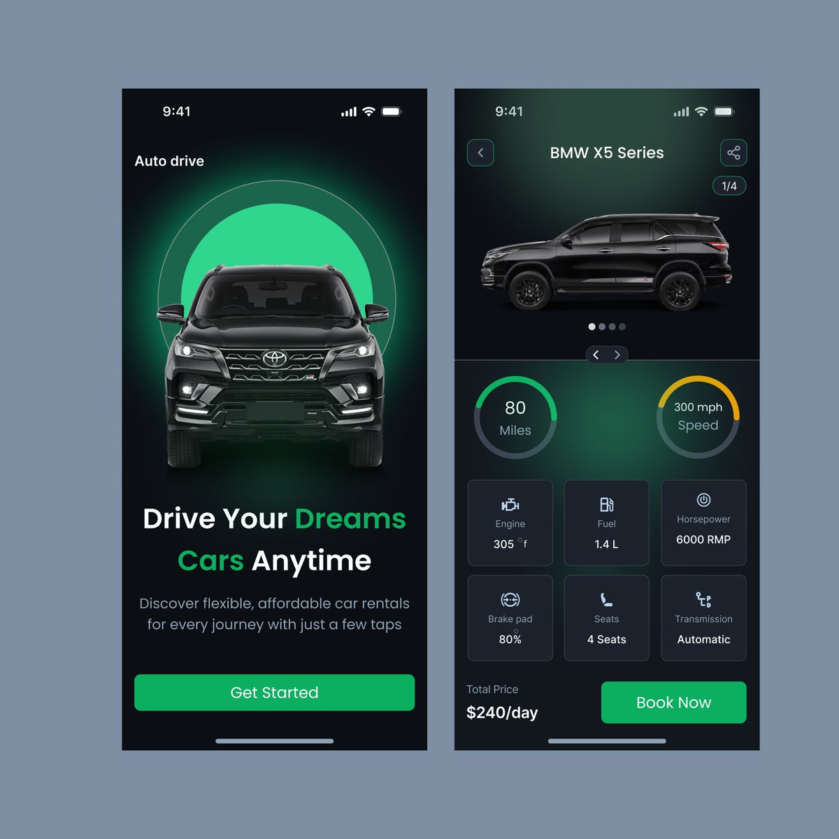 HassanDigbe's tweet image. Hello guys!
I designed a mobile app application for car rent. If you are looking for Professional app design, web design, I'm here to brin your idea to life. #appdesign #webdesign #uiinterface #uxdesign #ui/ux