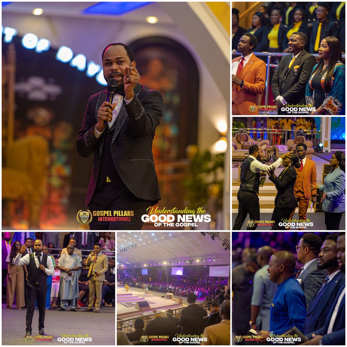 gospelhotspot0's tweet photo. Did you miss the FEJ Celebration Service?
Catch up with the highlights in pictures
.
.
.
#FridayEveningwithJesus
#exploremore #instagood
#ProphetIsaiahMacwealth
#gospelpillarschurch #FEJ
#explorepage #church #jesus https://t.co/q68jjQetK4