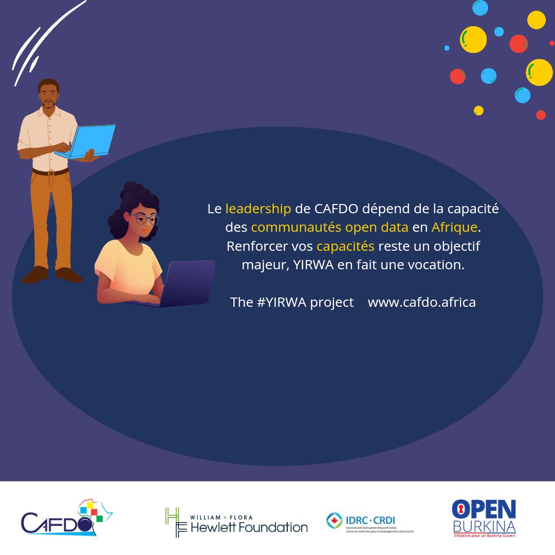 cafdo_officiel's tweet image. 📢La gestion et l’utilisation efficace des #données sont essentielles pour maximiser les opportunités et tirer le plein potentiel de ces opportunités.

🎯 YIRWA s’engage à renforcer les #capacités des communautés open data en #Afrique.

Lire plus sur notre site web.

 #YIRWA