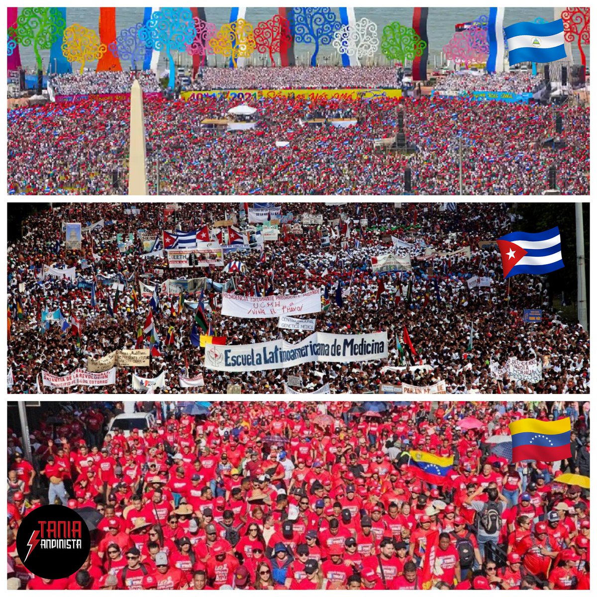 Amanecer 🇳🇮 (@amanecerabz) on Twitter photo #05Agosto
Aquí estamos los Revolucionarios
🇳🇮 Sandinistas
🇻🇪 Chavistas
🇨🇺 Fidelistas
Somos amantes de la PAZ y la Libertad y estamos listos para seguir cuidando nuestra
🔴⚫️ S O B E R A N I A 🔴⚫️
#Venezuela
#Plomo19
<a href="/DeZurdaTeam/">DeZurdaTeam</a> #05Agosto
Aquí estamos los Revolucionarios
🇳🇮 Sandinistas
🇻🇪 Chavistas
🇨🇺 Fidelistas
Somos amantes de la PAZ y la Libertad y estamos listos para seguir cuidando nuestra
🔴⚫️ S O B E R A N I A 🔴⚫️
#Venezuela
#Plomo19
<a href="/DeZurdaTeam/">DeZurdaTeam</a>