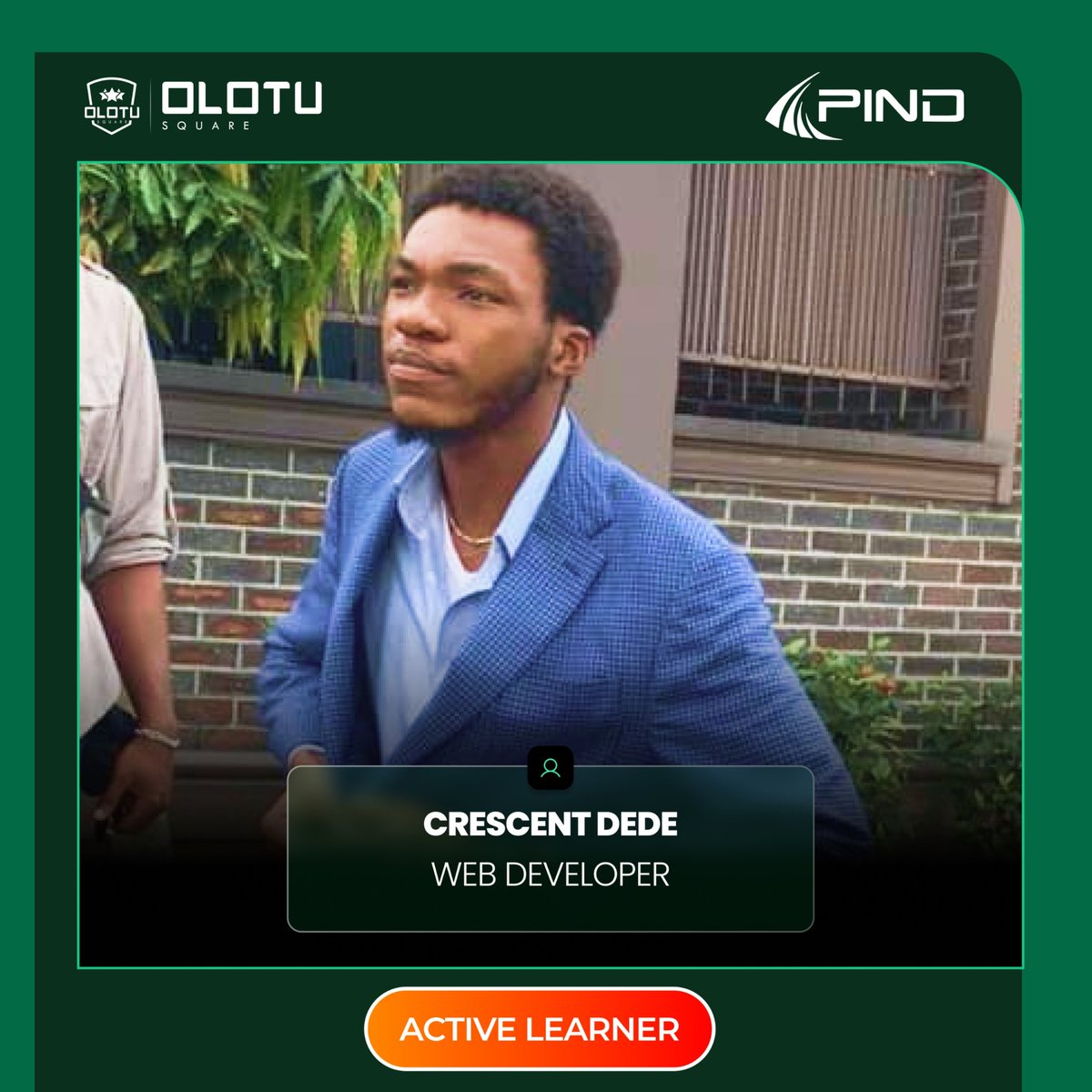 OlotuSquare's tweet image. Proud of our trainees' outstanding performance! In collaboration with @PINDFoundation we're committed to bringing out their best. Recognizing their hard work &amp;amp; dedication, we're honored to be part of their growth &amp;amp; development.

#Olotusquare #TrainingPrograms #PIND