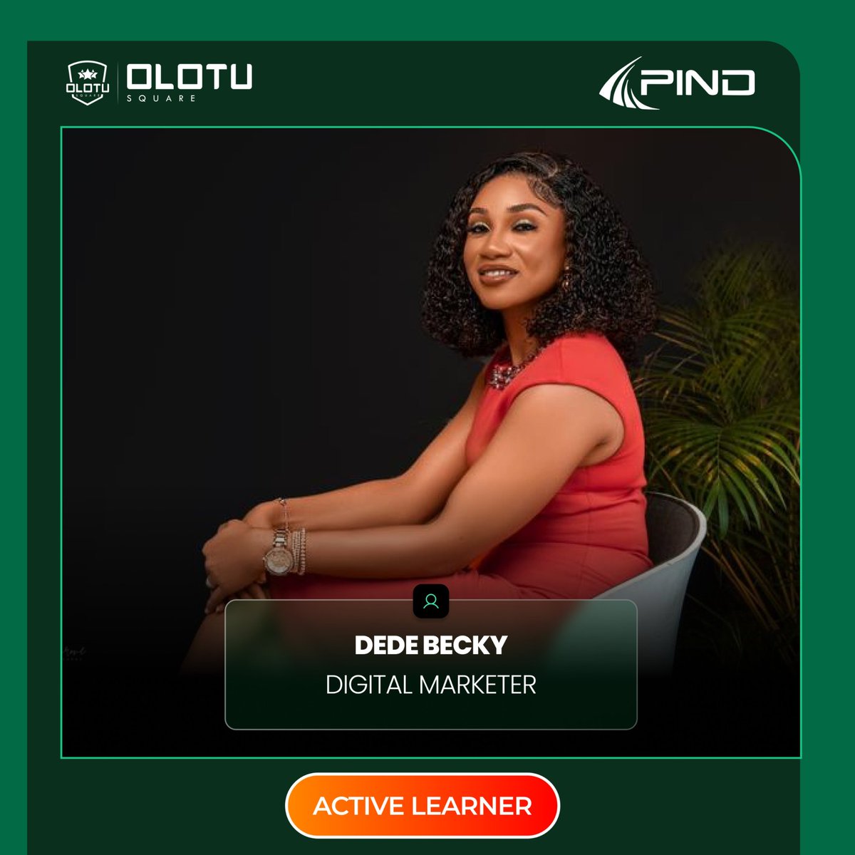 OlotuSquare's tweet image. Proud of our trainees' outstanding performance! In collaboration with @PINDFoundation we're committed to bringing out their best. Recognizing their hard work &amp;amp; dedication, we're honored to be part of their growth &amp;amp; development.

#Olotusquare #TrainingPrograms #PIND