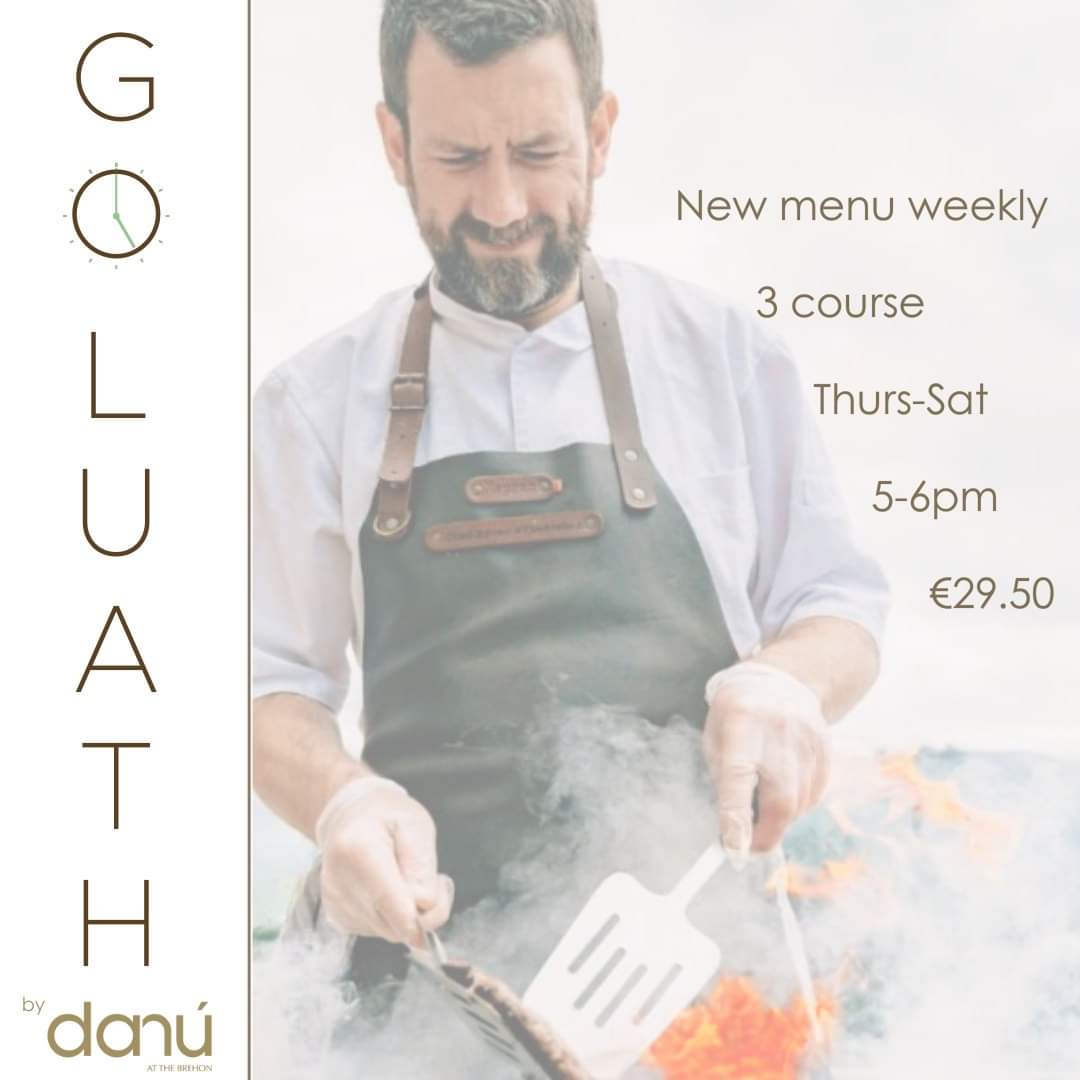 Buzzing, alot of work has gone into,proud of the results, well thought out menu changing each week ,food sourced well with a little skill in the kitchen,no micro herbs fluff, just real food at a valued price
3 courses €29 5-6 Thurs-Sat ,
You know anyone out Kerry way send it on