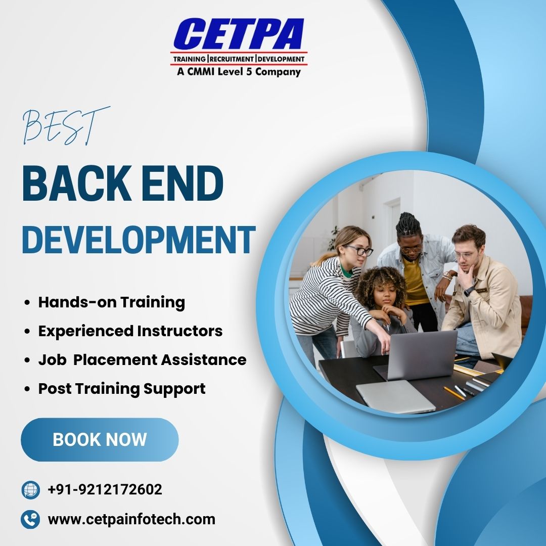 sanyasharma596's tweet image. Enhance your coding skills with our Back-End Development Online Training!
📷 Contact us: +91-9212172602
📷 Learn more at: cetpainfotech.com/.../back-end-d…...
#BackendDevelopment #backenddevelopmenttraining #backenddevelopmentcourse #backenddevelopmentcertifications #TechTraini