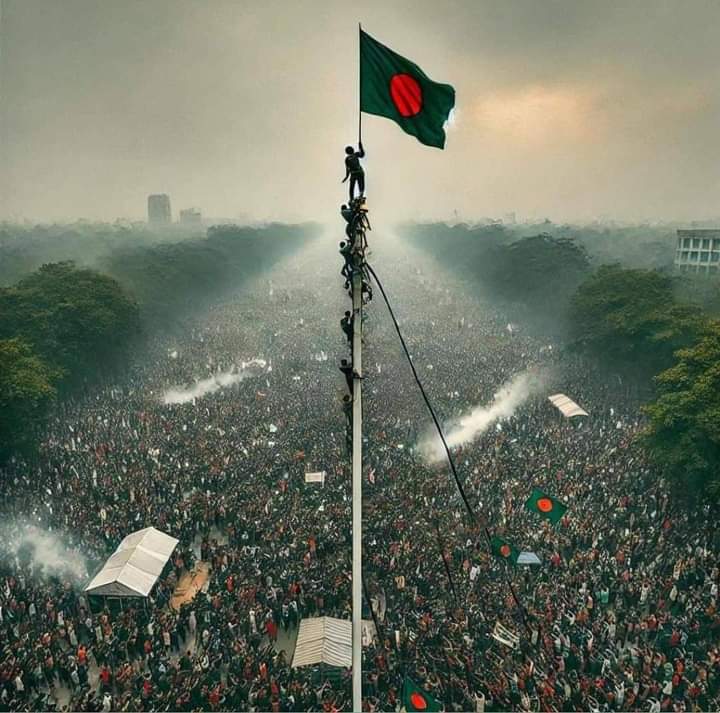 بنگال میں عوامی انقلاب نے سامراجی طاقتوں کو شکست دے دی !!