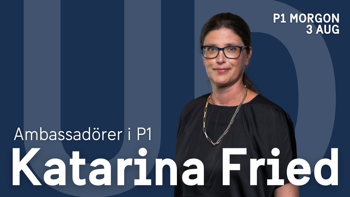 Hur var det att arbeta vid Sveriges ambassad i Chisinau, Moldavien, när Ryssland inledde sin fullskaliga invasion av grannlandet Ukraina? Hur arbetar Sverige för att stödja Moldavien på landets väg mot ett EU-medlemskap?

Hör Katarina Fried, Sveriges ambassadör i Chisinau, som i