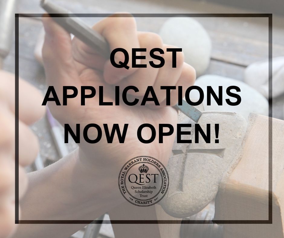 FUNDING OPPORTUNITIES:

Applications now open for the Queen Elizabeth Scholarship Trust <a href="/QESTcraft/">QEST</a> for craft makers.

Apply for a Scholarship, an Emerging Maker Grant or Apprenticeship Funding.

Deadline to apply: Monday 12th August 2024

qest.org.uk/applications-n…