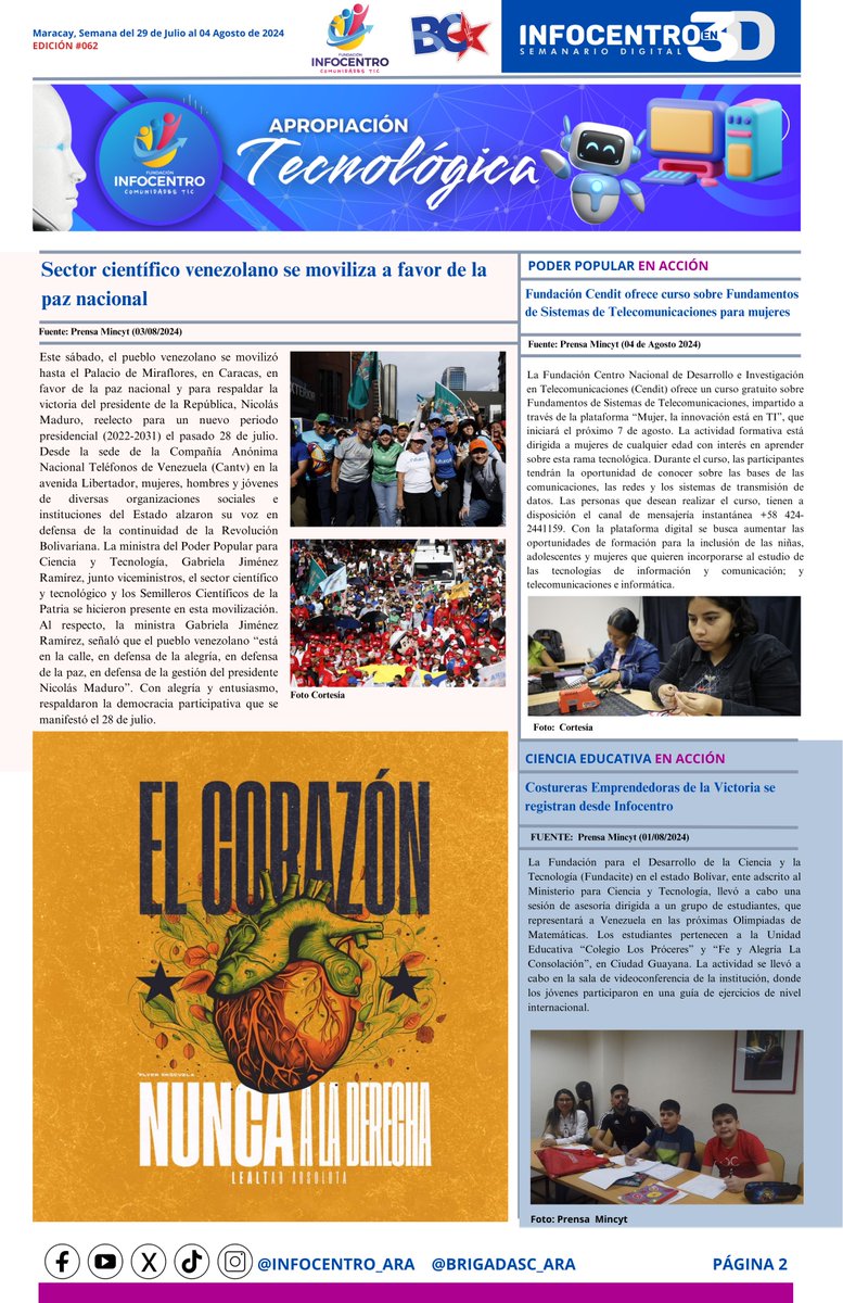 Infocentro Aragua tweet media