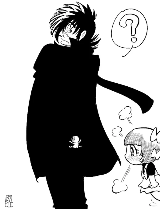 #無言で後姿を見せつけよ見た人もやってねお願い