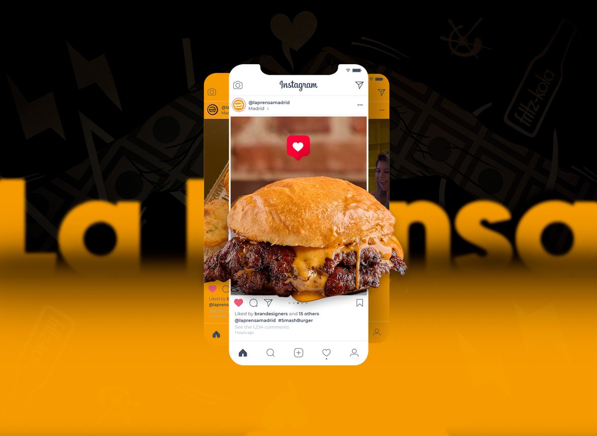 brandingdesign's tweet photo. https://t.co/UGueneLuVr Descubre cómo nuestra experiencia en #socialmedia marketing y contenido creativo permitió a @LaPrensaBurger conectar de manera más auténtica con su público y aumentar su engagement en Instagram #brandesign https://t.co/X9qrldE7tz