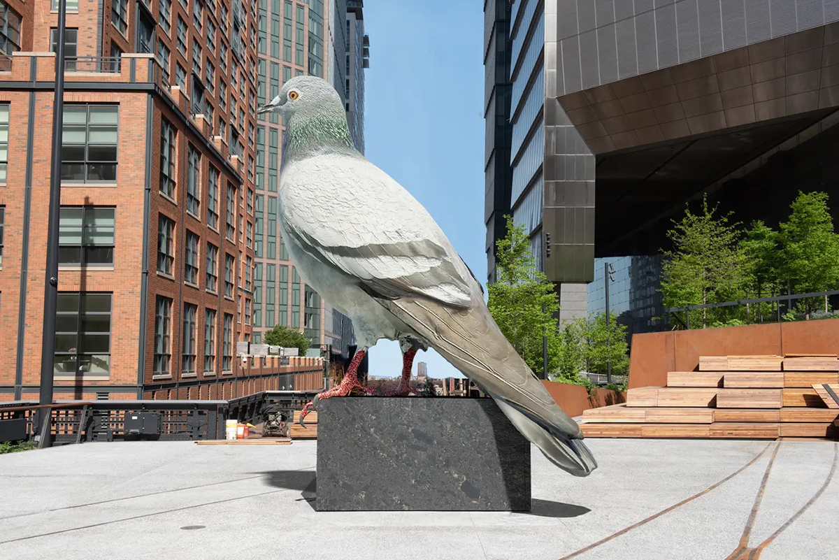 creapills's tweet photo. Un pigeon géant de 5 mètres de haut baptisé Dinosaure va surplomber la ville de New York depuis la High Line, le plus beau des parcs de la ville

Plus d’infos : https://t.co/1QZYW52xu6 https://t.co/5TqY6K6vvd