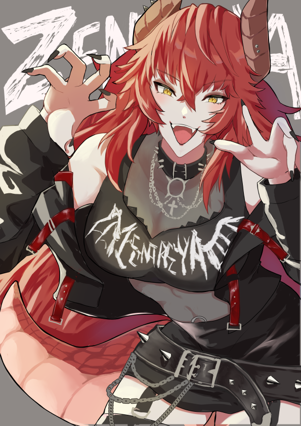 hatsuaki_e's tweet photo. Roar！

Zentreya 💞

#zentreart https://t.co/nPUn3o4jd8