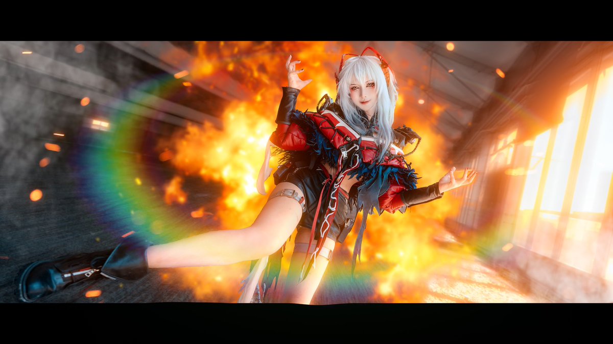 PicoMaryH's tweet photo. 爆破の後　#アークナイツ https://t.co/P2BM516AEk
