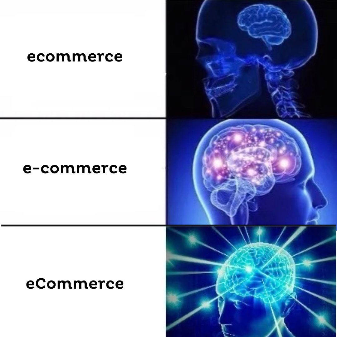 A classic industry debate🧠💡What’s your preferred spelling of eCommerce?