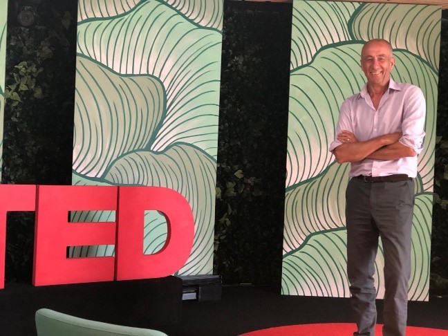 BeckGreener's tweet image. Ian Bartlett head of trade marks recently visited our client, TED Conferences, at their HQ in New York City. Ian had the opportunity to walk on the stage from which so many thought-provoking ideas have been presented.  Thanks to Nishat Ruiter, TED General Counsel, for the photo.