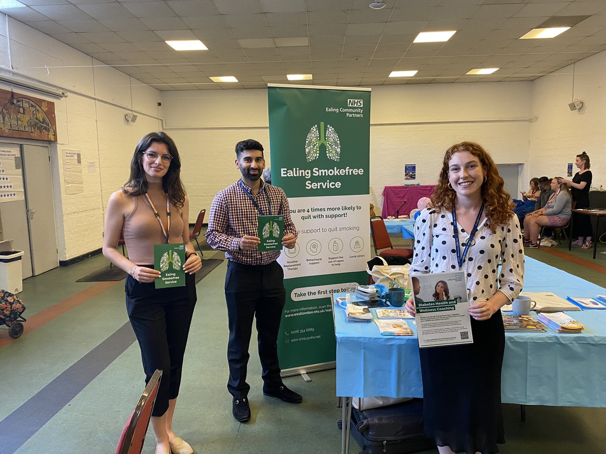 Our Healthier Lifestyle Team attended <a href="/CapeProject/">Cape</a> Ealing Wellbeing Event We raised awareness about our smokefree service, Diabetes health coach program, and TB/vaccination education. We had great meaningful conversations with service users and fellow organisations