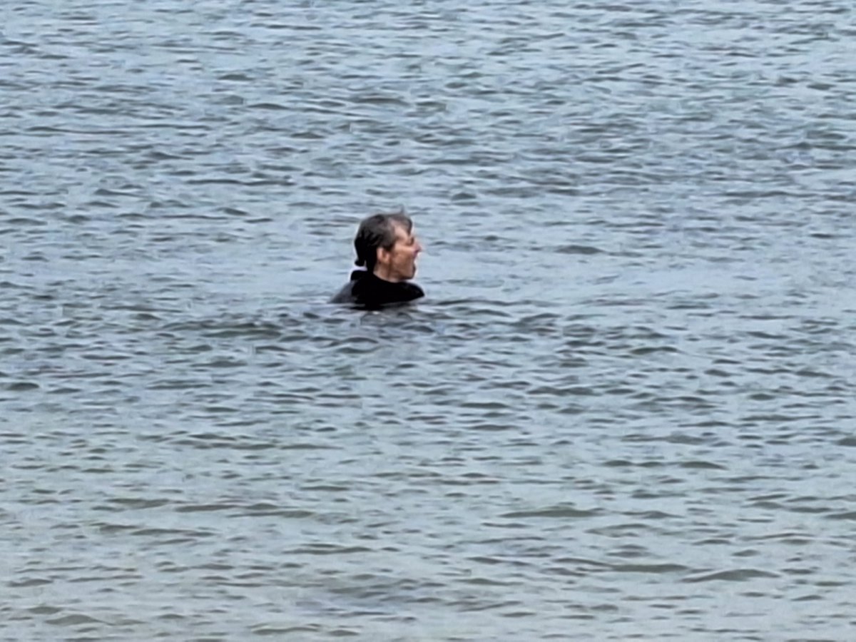Yesterday, I did my 1st of 5 open water swims for my challenge
It's cold in North Berwick. My challenge is nothing compared to what our patients have to do to achieve 💪🫶 <a href="/RehabLegendLou/">Lou Gallie</a> <a href="/TantamKate/">Kate Tantam (She/her)</a> <a href="/PeterOBrien1973/">Peter O'Brien</a> <a href="/jenniferPN10/">Jennifer Wilson</a> <a href="/LianneMcInally1/">Lianne McInally</a> <a href="/RachelC_OT/">RChalmers_OT</a>