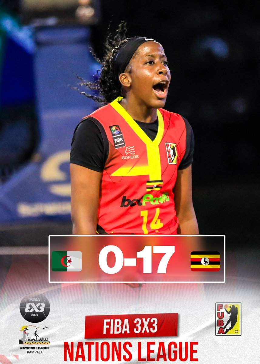 Game 7 - Uganda ladies defeat Algeria ladies to sum up their evening with a perfect record

#3X3NationsLeaue