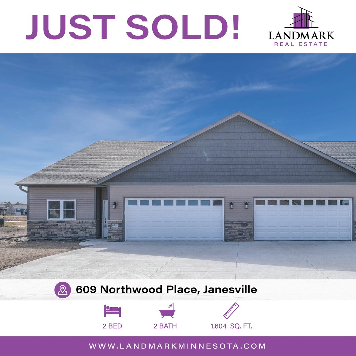 LandmarkMankato's tweet photo. SOLD! with listing agent Molly Erdman - Landmark Real Estate! 
Congratulations to Molly and her Seller and new home owners!
#realestate #janesvillerealestate  #mnrealestate #realestatemn #landmarkmankato #landmarkminnesota #landmarkrealestate #findyourlandmark https://t.co/JrXKs3FZ68