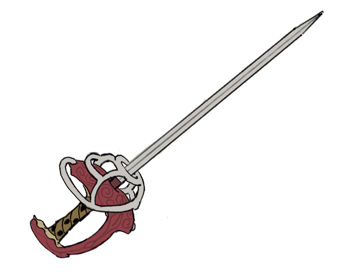 FailedSorcerer's tweet photo. Its always fun to make a unique weapon for an NPC character https://t.co/dpO8RCIKL1