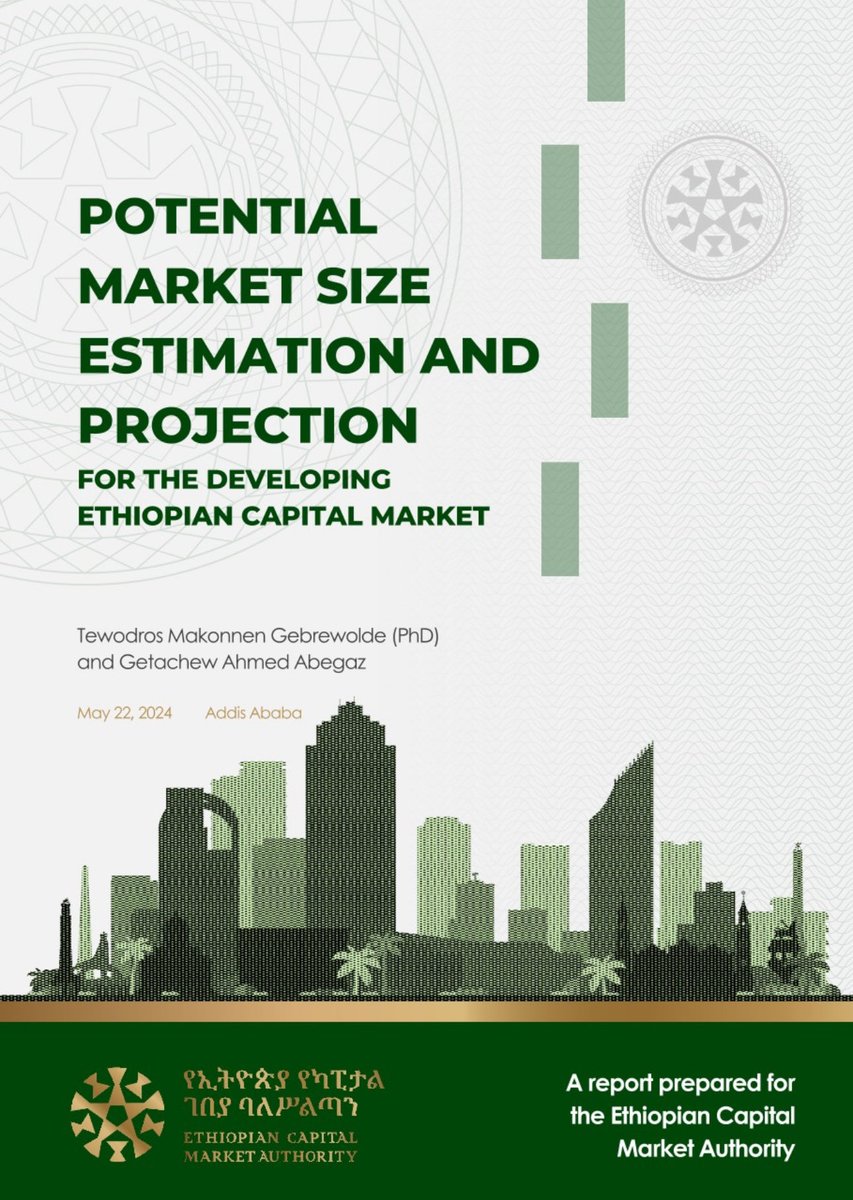 Discover the immense potential &amp; strategic opportunities we've uncovered in the market size exercise for the developing capital market in Ethiopia! Link at ⁦<a href="/CMAEthiopia/">Ethiopian Capital Markets Authority</a>⁩