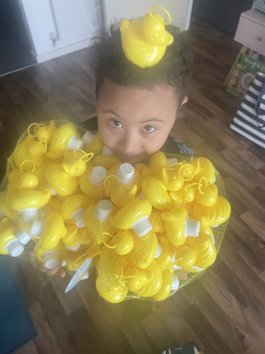This little rioter coloured his legs in with pens and also drew on all his baby brother’s toys so now he is here to carry out some hard labour / duck themed community service. 

<a href="/scl05/">chromosomes and curls</a>