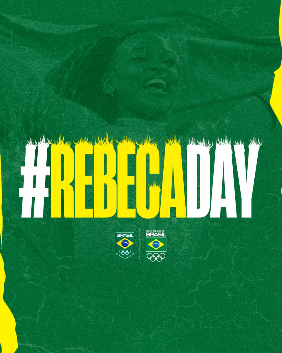 timebrasil's tweet photo. Partiu puxar um TTs? Ela merece. 

5 de Agosto - Oficialmente #RebecaDay! https://t.co/EtIMVp7olj