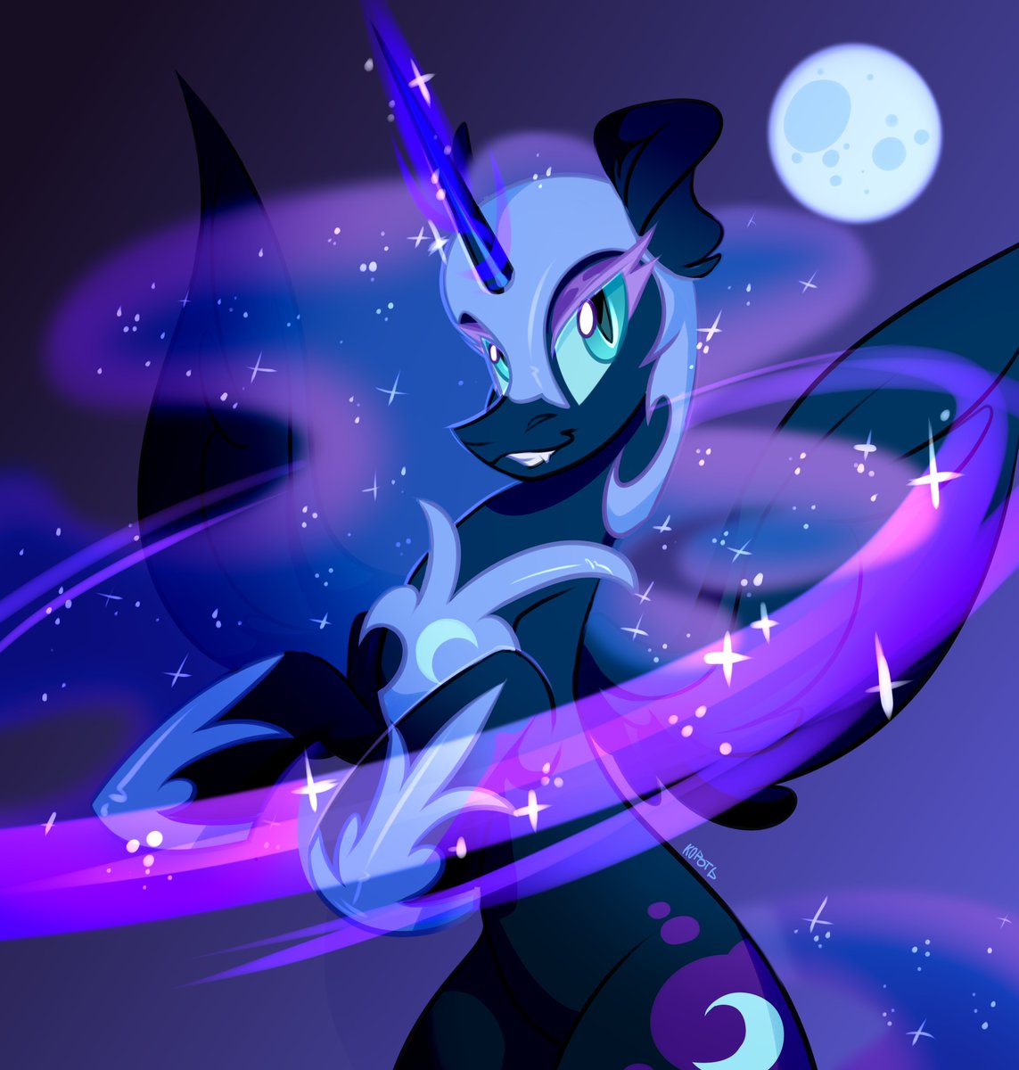 k0potb's tweet photo. Queen Nightmare Moon🌌
#mlp #mylittlepony #pony #nigtmaremoon https://t.co/Scc2JJ2ClQ