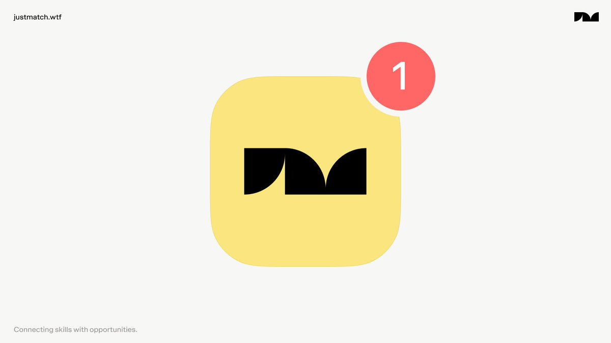 justmatch_wtf's tweet photo. JUSTMATCH IS LIVE!
Now on Apple App Store & Google Play Store! 🎉
🟡 Effortless job matches
🟡 Perfect match guidance
Find your dream job today! 🚀
#Justmatch #JobSearch #CareerGrowth #HRTech #JobMatching #Hiring https://t.co/HaH9dOPXsO