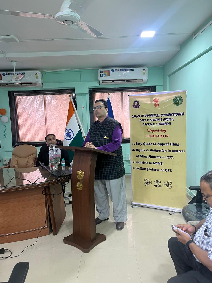 Appeals-I Mumbai C.G.S.T. & C.Ex. Coommissionerte tweet media