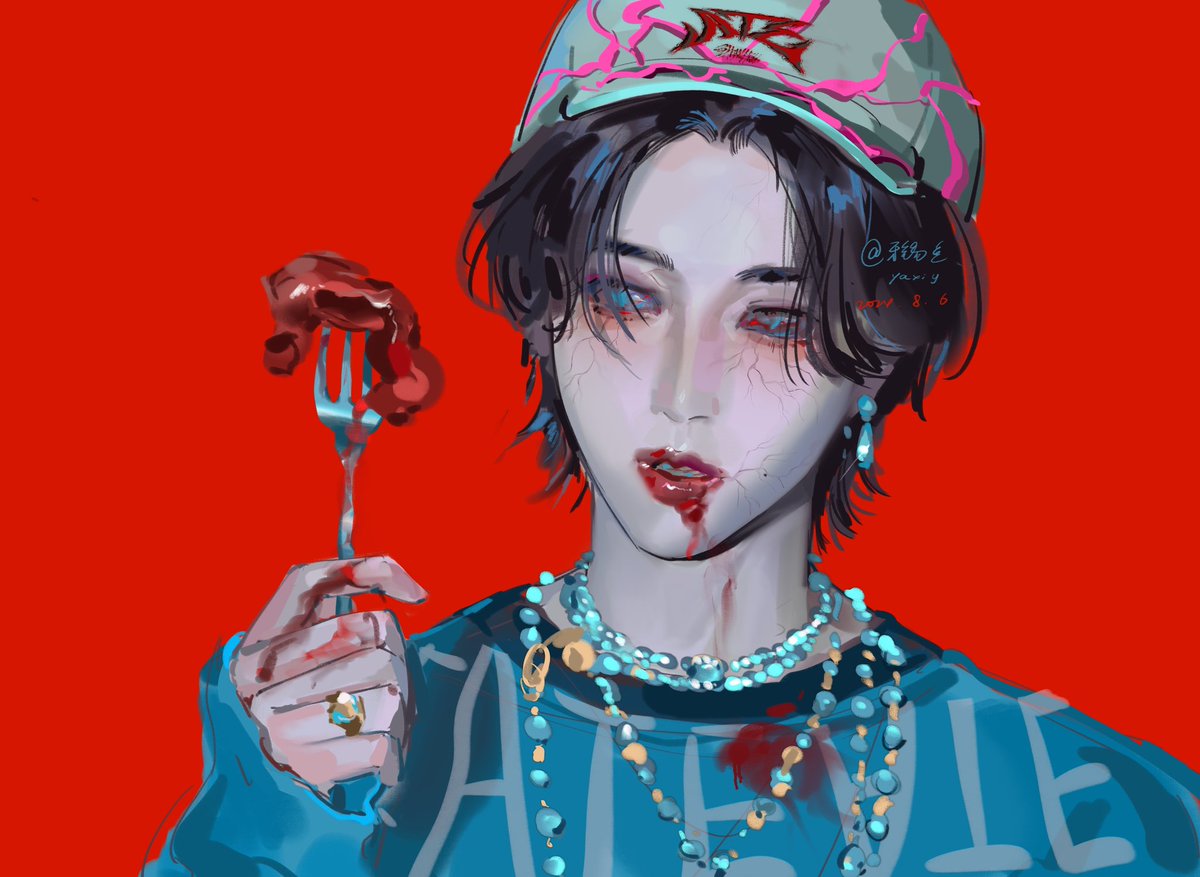 Yaya23732630's tweet photo. #HAN #Hanjisung #Straykidsfanart https://t.co/a1AZuvoibE