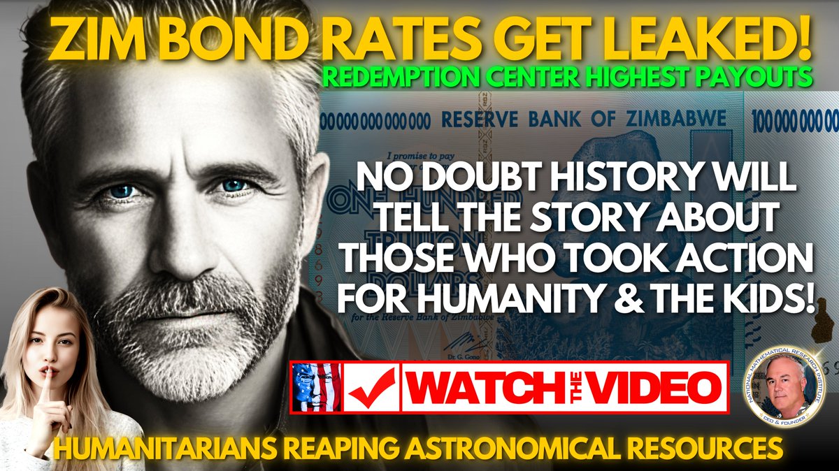 If you DO NOT KNOW what has been REVEALED about the $50T - $100T ZIM Bond Redemption Rates --WAKE UP!  It's all right here....Courtesy of God's REVELATION!
beforeitsnews.com/prophecy/2024/…

But, then again maybe it's not meant for you to know.