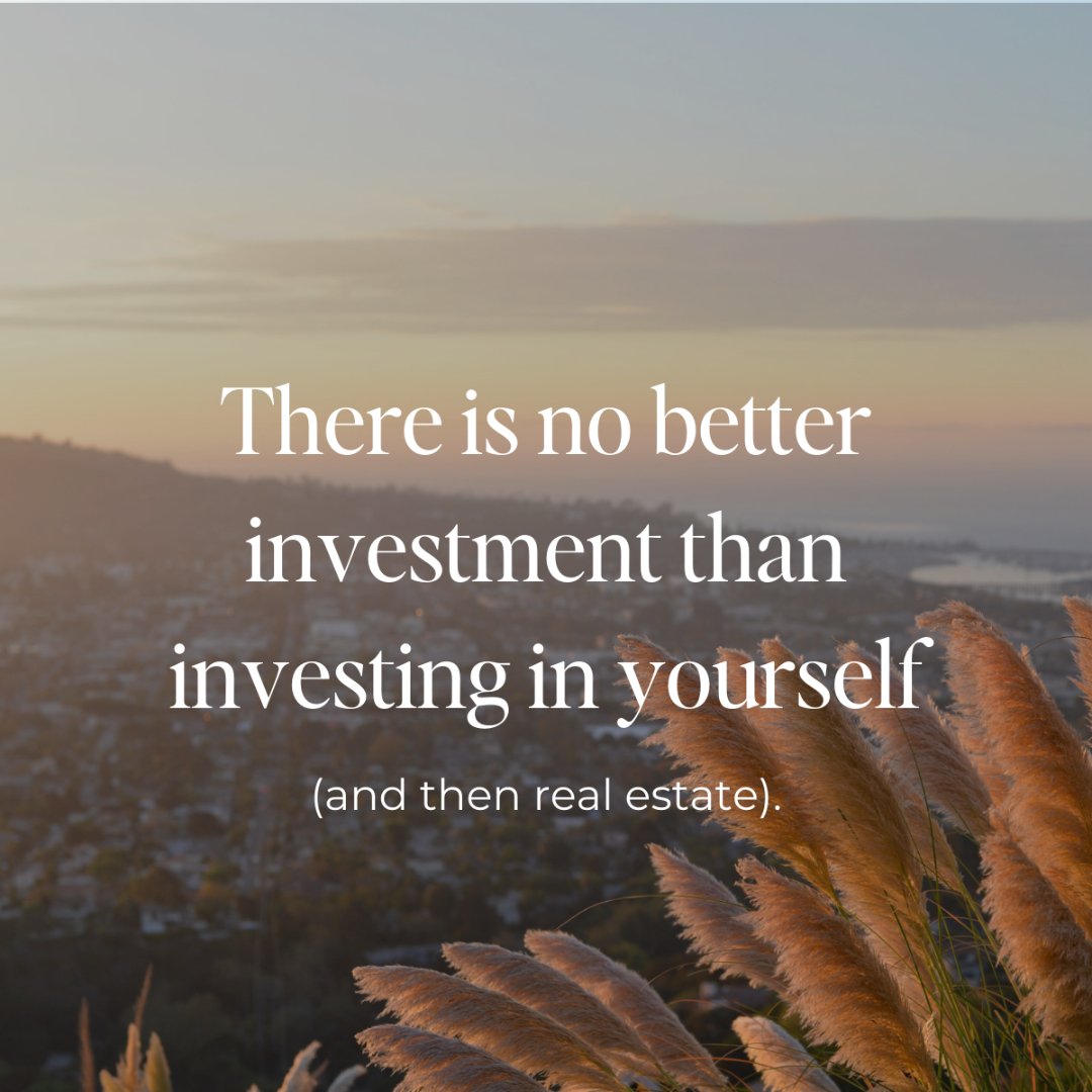 LiL_Larsen's tweet photo. Take this as your cue to pause, care deeply, and invest in your well-being. Nourish your body, dedicate time for exercise, and engage in activities that bring you joy. You'll thank yourself later. And who knows? Maybe your next big investment will be a new home! 😄 https://t.co/u6truxLIDs
