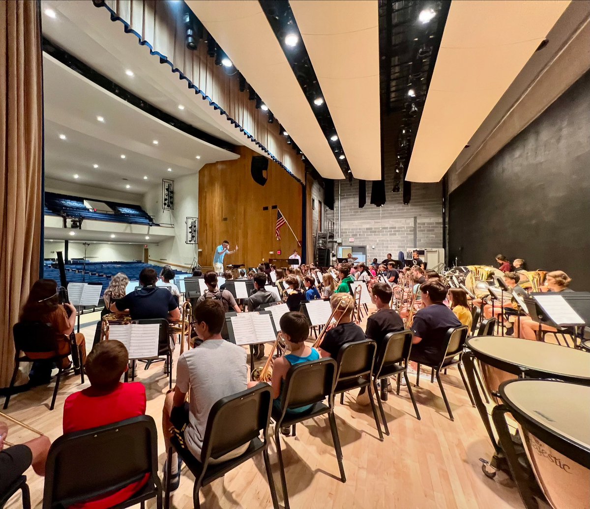 Concert band camp is off to a great start! <a href="/WGFineArts/">West Genesee Fine Arts</a> <a href="/WestGeneseeCSD/">West Genesee Schools</a> <a href="/WGbandborsz/">Greg Borsz</a> <a href="/nickrizzo1/">Nick Rizzo</a>