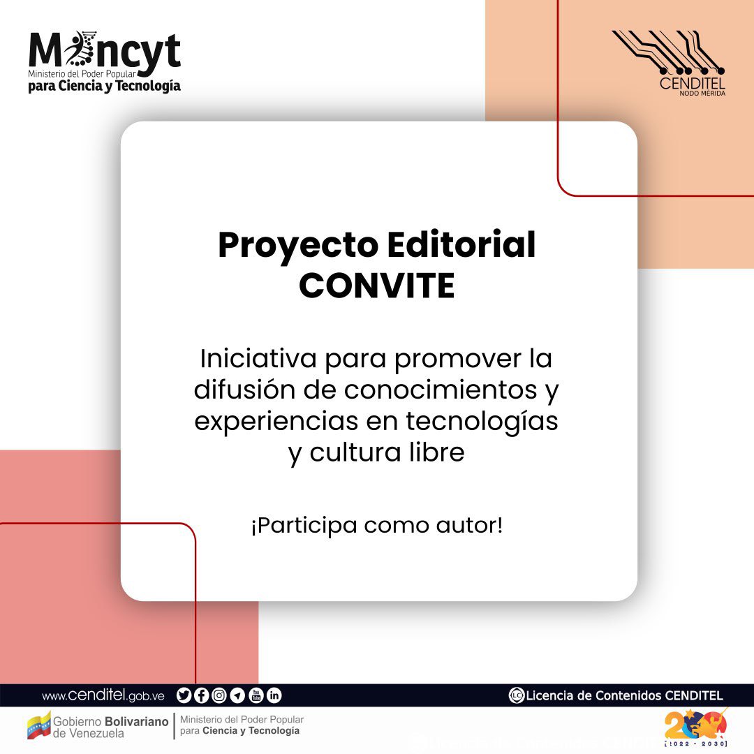 CENDITEL tweet media