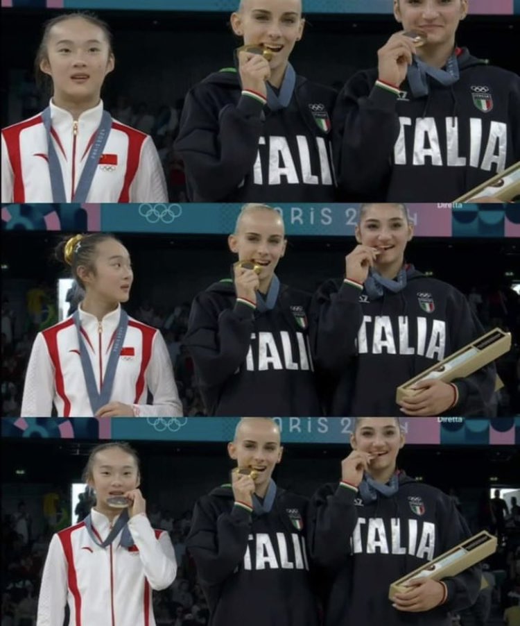 “Perché leccate le cartucce della switch?”
#Parigi2024